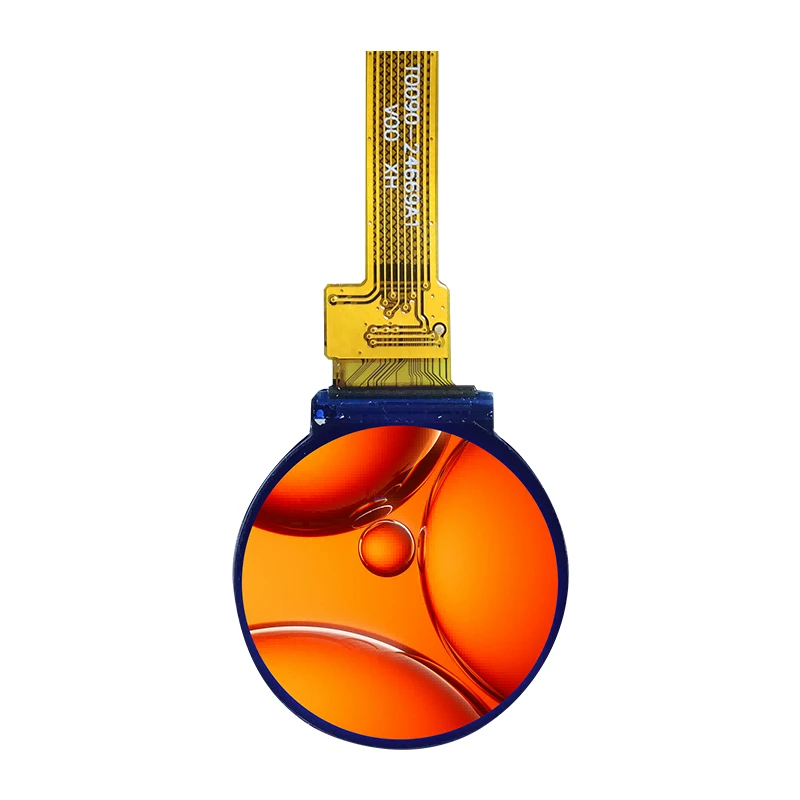 Cnk 0.9 Inch Tft Lcd Display 128(rgb)128 Module Round Ips Lcd Screen Product Image 1