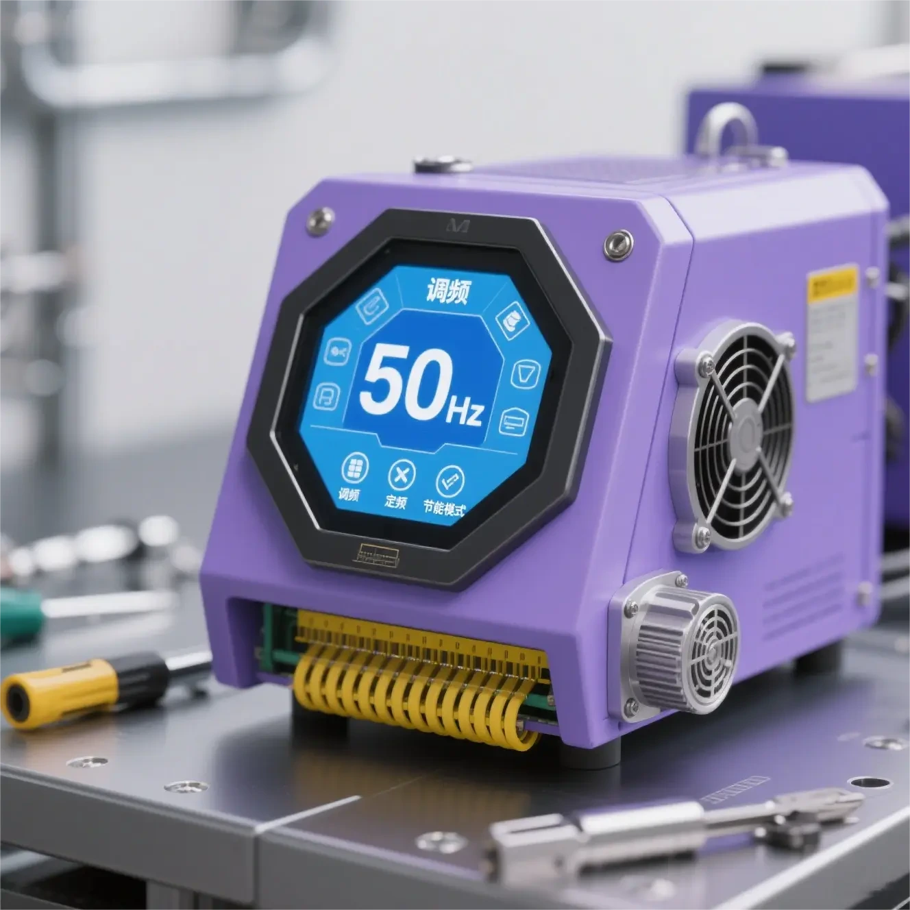 Octagon Segment Lcd Industrial Equipment